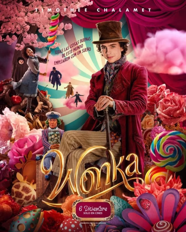 XX Ciclo Cine Aire Libre: «Wonka» en Mérida