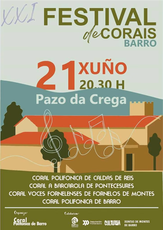 XXI Festival de Corais en Barro en Barro