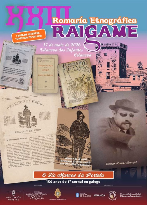 XXIII Romaría Etnográfica Raigame (2026) en Celanova en Celanova