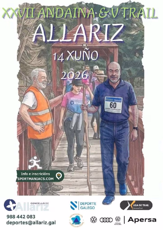 XXVII Andaina y V Trail (2026)  en Allariz en Allariz