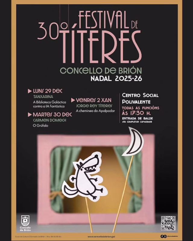 XXX Festival de Títeres en Brión en Brión
