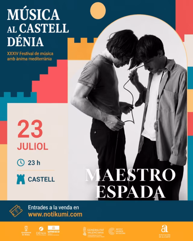 XXXIV Música al Castell: Maestro Espada en Dénia