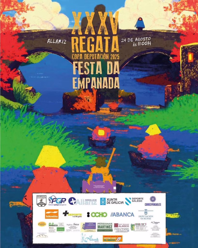 XXXV Regata Festa da Empanada  en Allariz en Allariz
