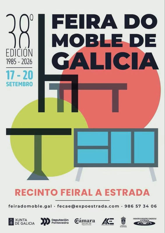 XXXVIII Feira do Moble de Galicia (2026) en A Estrada en A Estrada