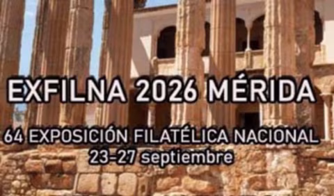 Exfilna Exposición Filatélica Nacional 2026 en Mérida