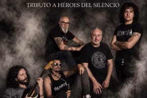 Bendecida tributo a Héroes del Silencio en Coslada