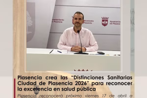 Entrega de las Distinciones Sanitarias Ciudad de Plasencia 2026