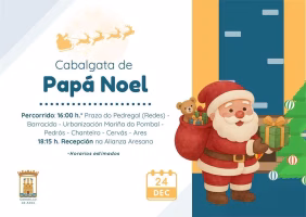 Cabalgata de Papá Noel  en Ares