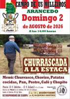 Churrascada en Arancedo con motivo de la VII Copa de los Pueblos