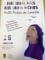 Día Internacional da Eliminación da Violencia contra a Muller  en A Fonsagrada