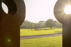 Eclipse solar total en Chillida Leku