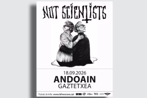 Entradas NOT SCIENTISTS (18 de septiembre - Andoain)