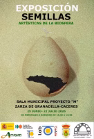 Exposición Semillas Artísticas de la Naturaleza en Zarza de Granadilla