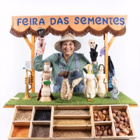 Feira das sementes - Títeres Babaluva