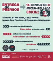 Festa Entrega de Premios 14ª edición Concurso Micro-relatos OZOCOgz