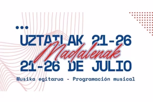 Fiestas de Arrigorriaga 2026: Xabi Aburruzaga