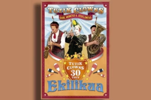 Fiestas de Ermua 2026: Gari, Montxo eta Joselontxo: "EKILIKUA"