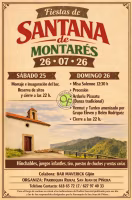 Fiestas de Santana de Montarés 2026