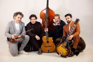 Gipsy Jazz en el Templete de la Música. Parque del Oeste (Moncloa - Aravaca)