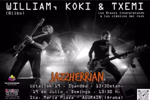 JazzHerrian 2026: William, Koki & Txemi de Los Brazos