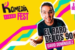 Komedia Fest 2026: David Domínguez: "El raro de los 90s"