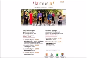 Lautadako Musika Jaialdia 2026: Ensemble Albéniz