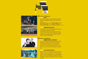 Programa del Festival de Jazz de Markina-Xemein 2026