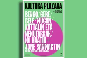 Programa Kultura Plazara 2026 en Tolosa