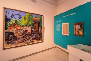 Ramón Acín en el Museo de Huesca