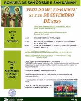 San Cosme e San Damián - Festa do Mel e das Noces en Baiona