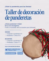 Taller de decoración de panderetas
