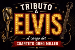 Tributo a Elvis. Greg Miller en Móstoles