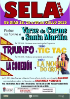 Virxe do Carme e Santa Mariña de Sela  en Arbo