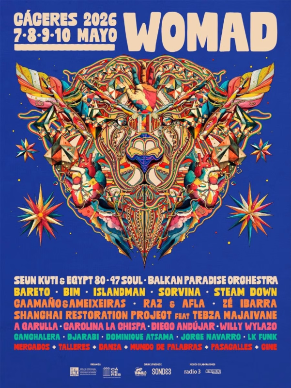 WOMAD Cáceres 2026 en Cáceres