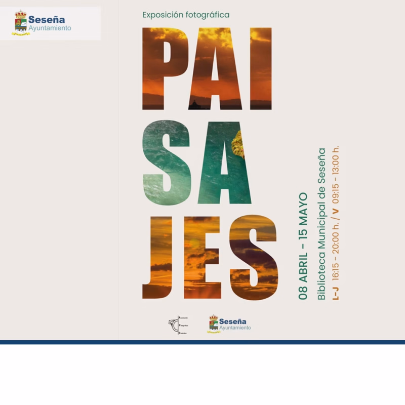 Exposición fotográfica “Paisajes” en Seseña