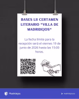 LII Certamen literario «Villa de Madridejos»