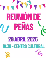 Reunión con las peñas de las fiestas