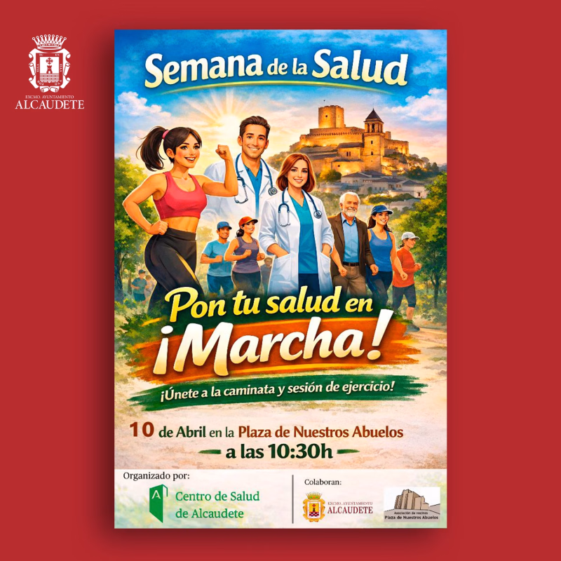 Semana de la Salud - Caminata y sesión de ejercicio en Alcaudete