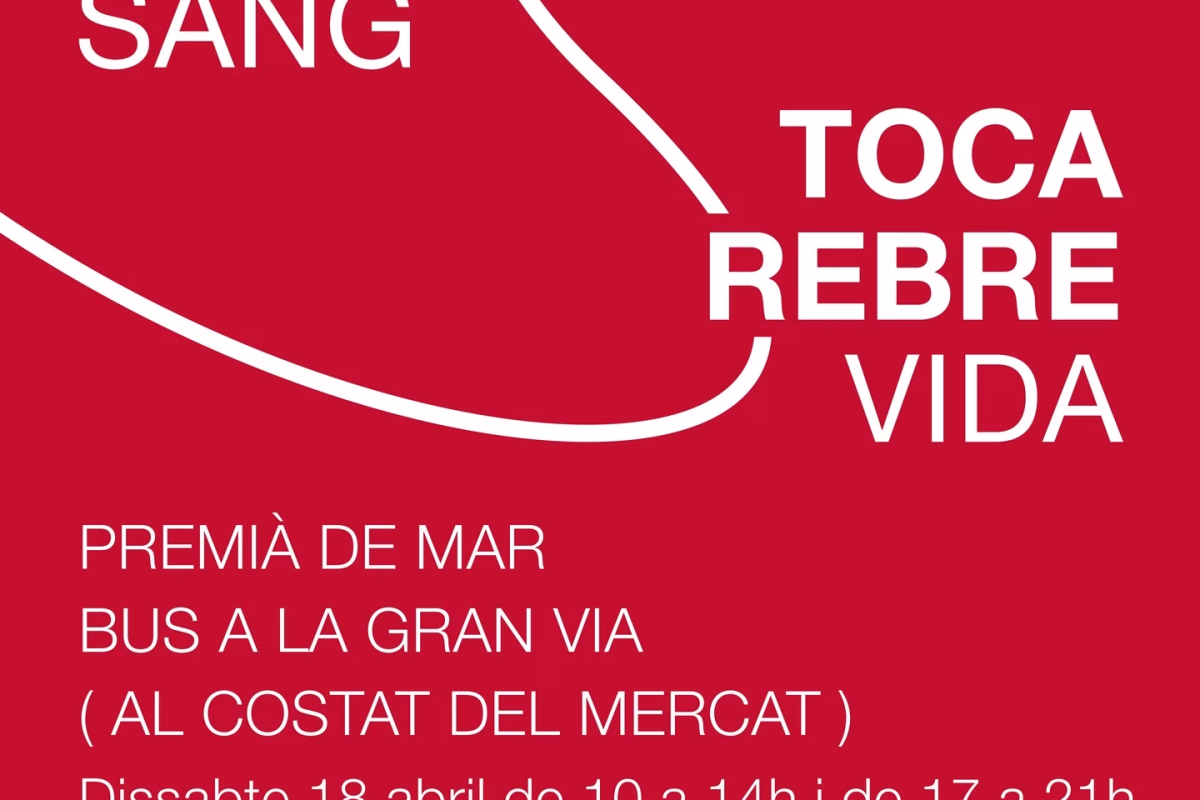Donació de sang a Premià de Mar en Premià de Mar