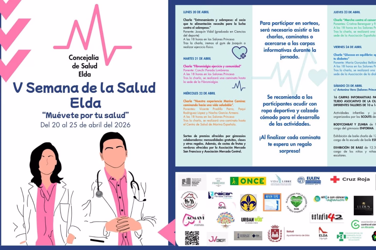 Charla "Glucosa en equilibrio: aprende a controlar tu diabetes" en Elda