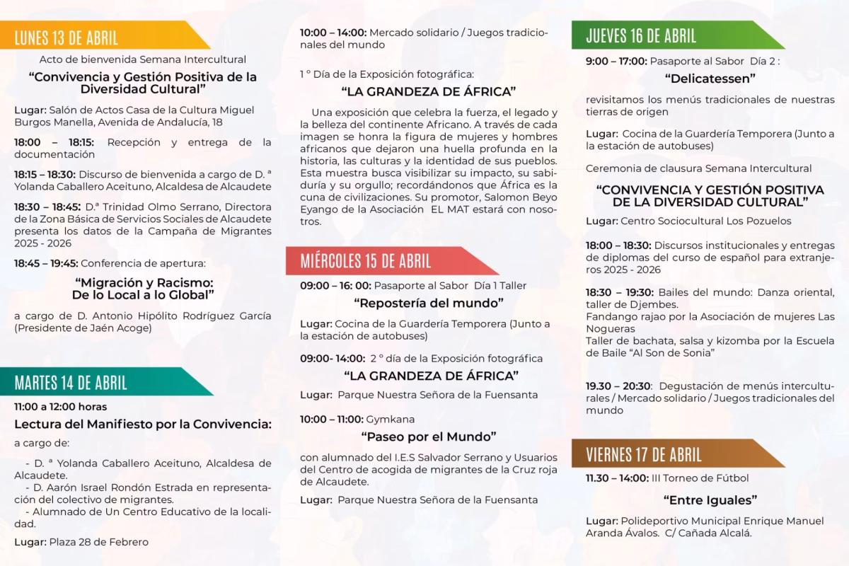 Semana Intercultural en Alcaudete