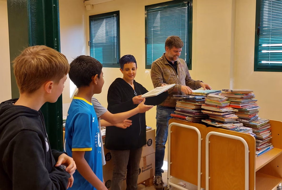 Inauguración de la nueva biblioteca Palau dels Comtes en Centelles