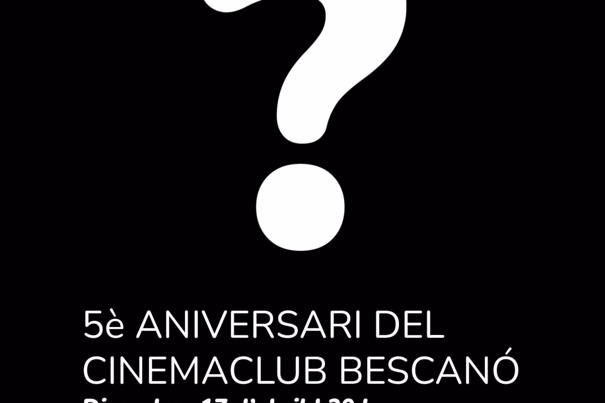 5è ANIVERSARI DEL CINEMACLUB BESCANÓ en Bescanó
