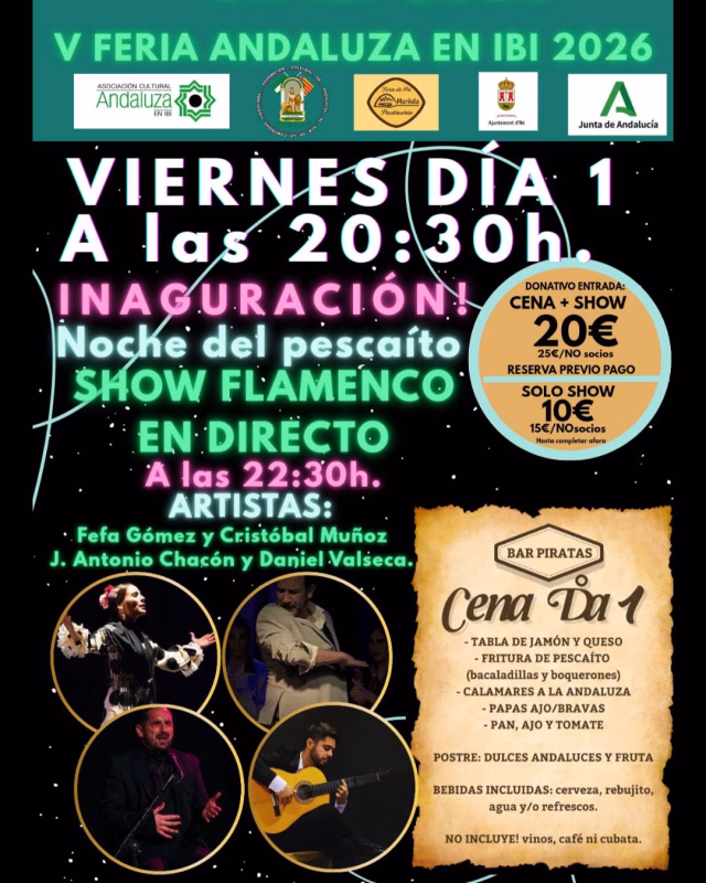Concierto de Juanlu de la Rosa en Ibi
