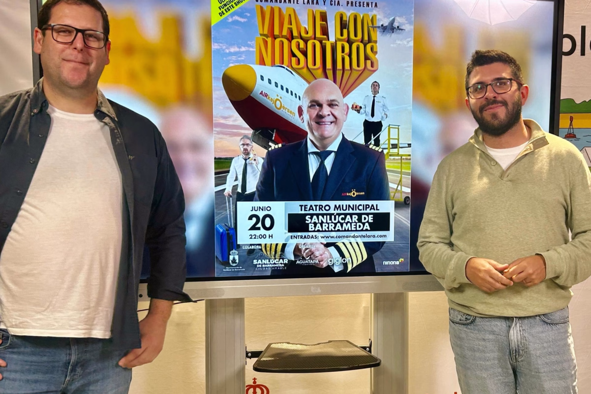 Comandante Lara y Cía. presenta 'Viaja con nosotros' en Sanlúcar de Barrameda