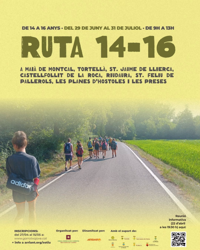 Ruta 14-16 en Sant Jaume de Llierca