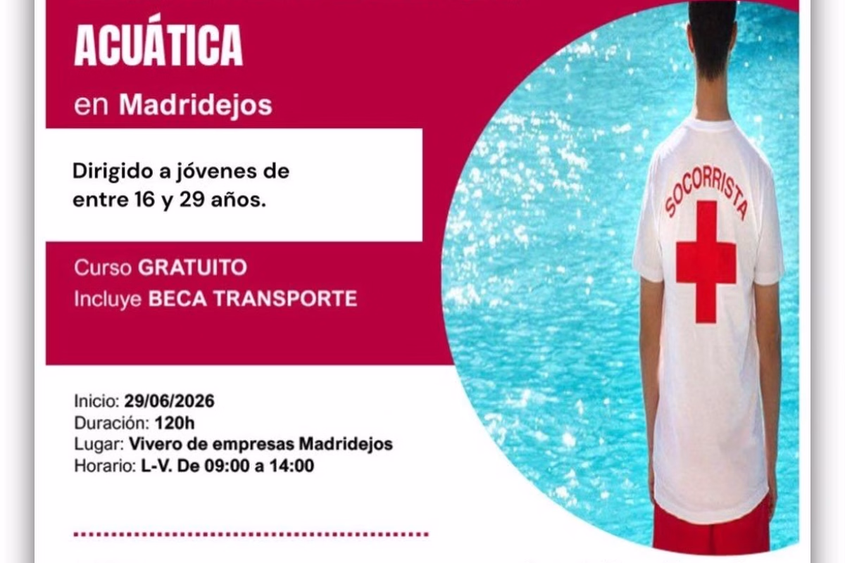Curso de Socorrista y Animación Acuática en Madridejos
