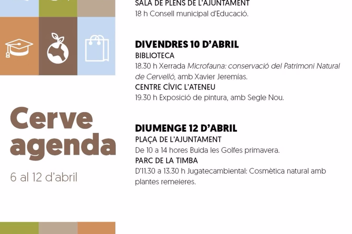 Cerveagenda en Cervelló
