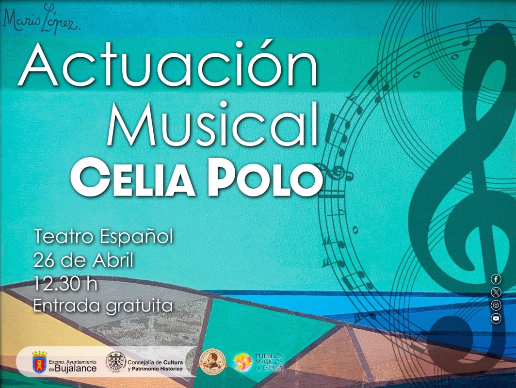 Actuación Musical: Celia Polo en Bujalance