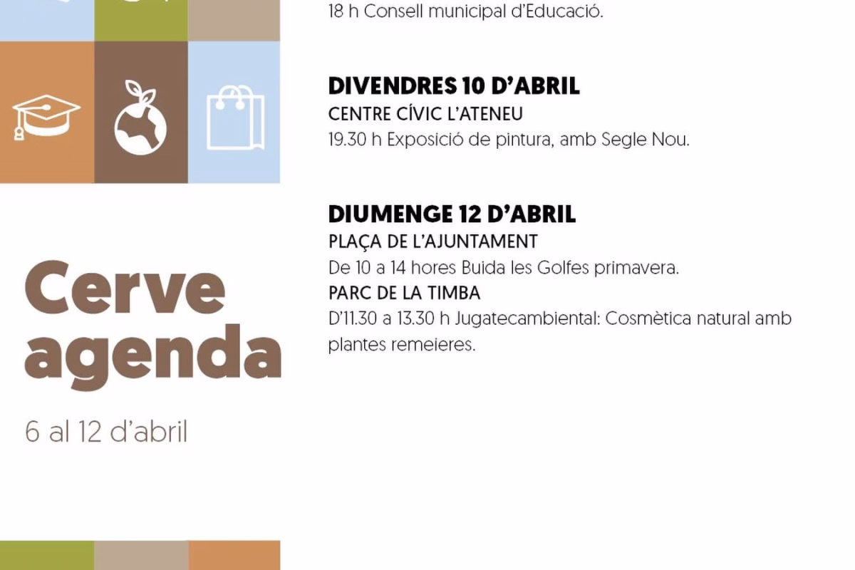 Cerveagenda en Cervelló